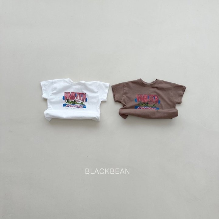 25여름 블랙빈 시티티 유아 여아 남아 키즈 어린이 아동복 반팔티 : 베베와니
