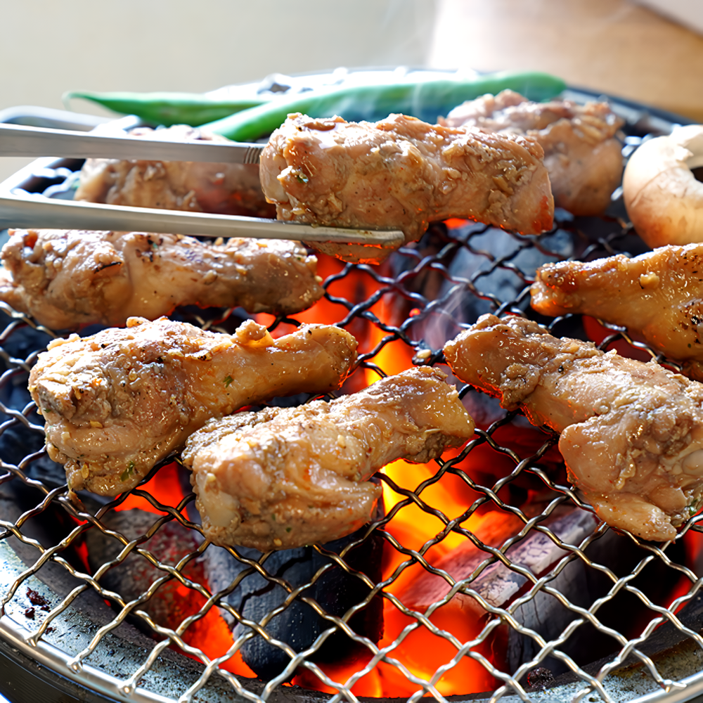 화산 불 닭발 500g 외 6종 닭봉 닭목살 찜닭 돼지갈비 야식 안주 : 네자매 농장