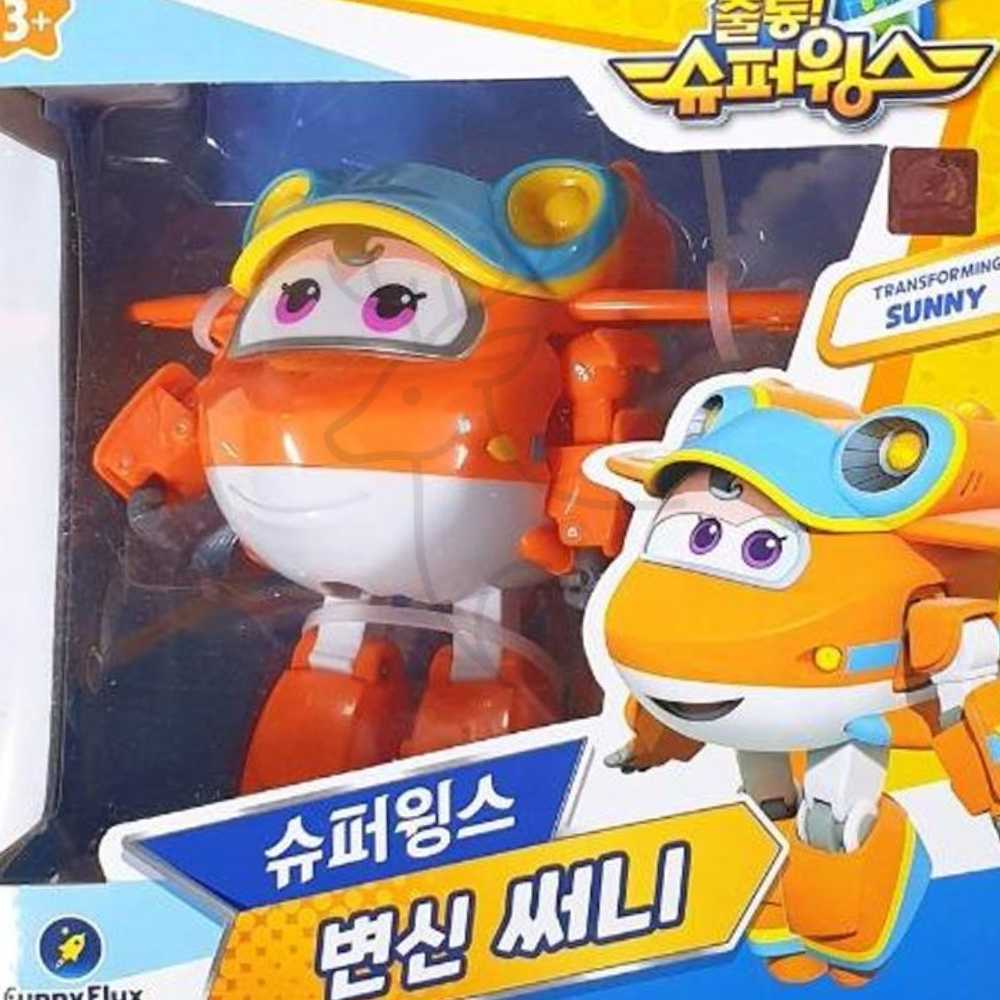 변신 비행기 슈퍼윙스 써니 로봇장난감 남자어린이선물 : 덧샘
