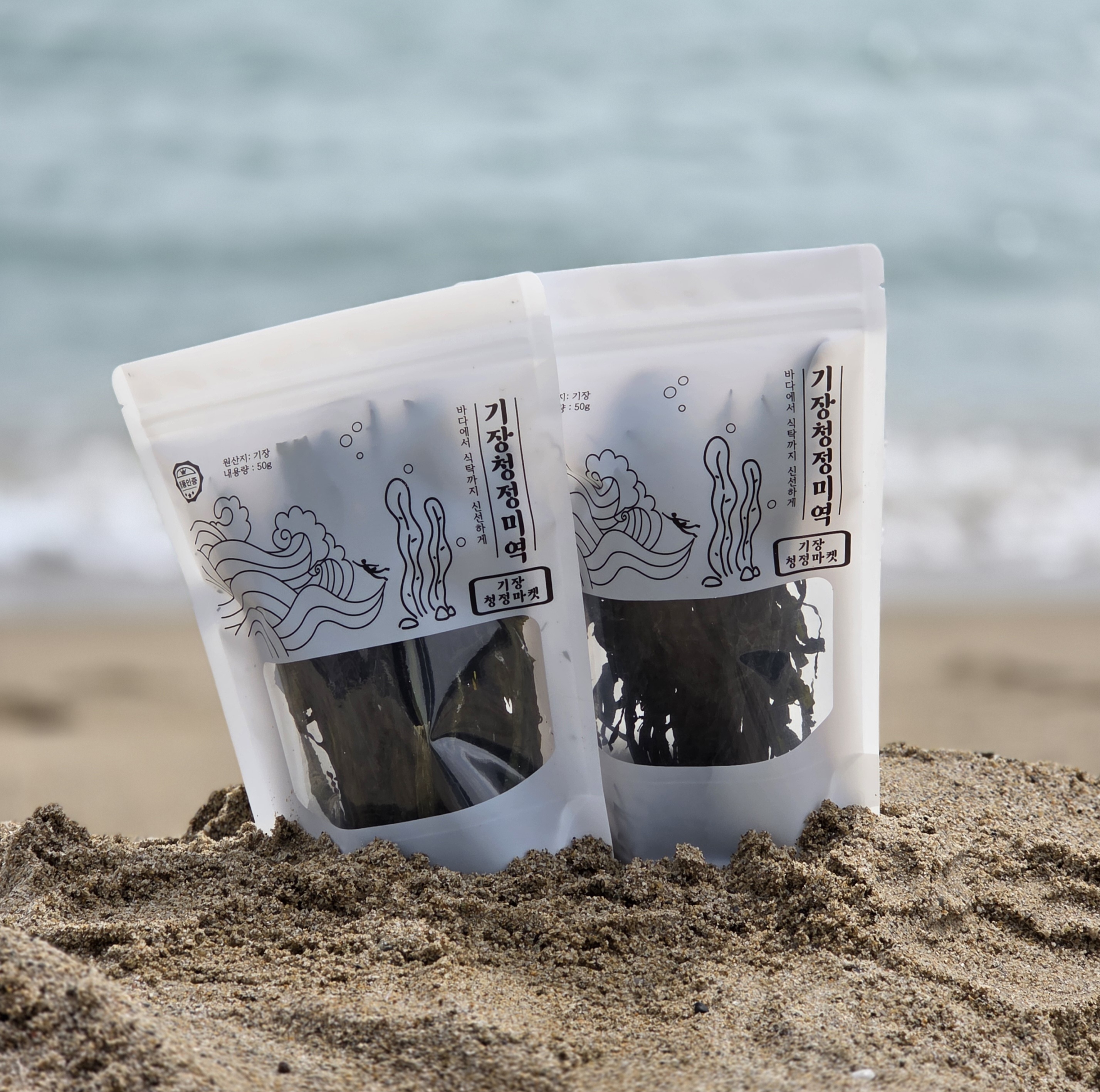 산지직송 선물용 기장미역 100g, 3개 : 기장청정마켓