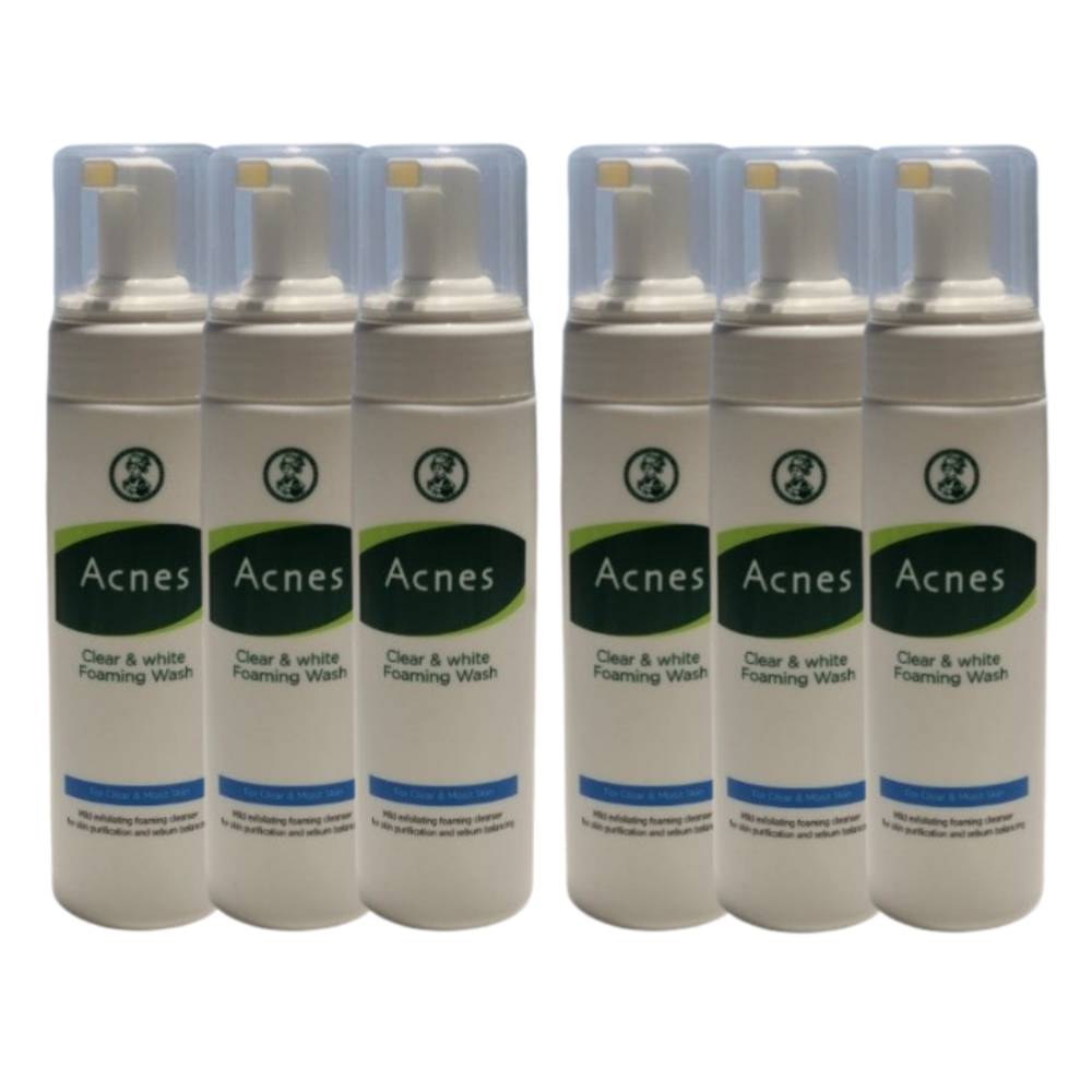 멘소래담 아크네스 클리어 앤 화이트 포밍 워시 150ml 6개 : 니드에프