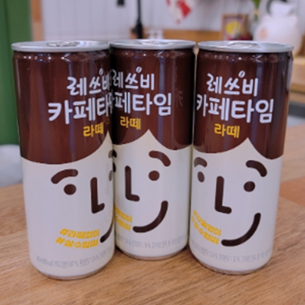 레쓰비 카페타임 라떼 240ml 30캔 : 초롱초롱상회