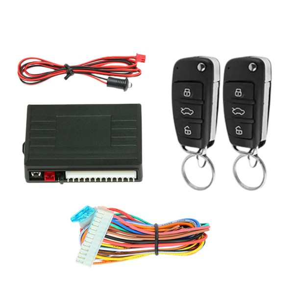 자동차 원격 중앙 잠금 키트 문짝 장치 DIY 범용 보안 시스템 경보 12V 433.92MHz : 조이조이조