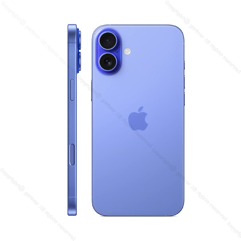 iPhone 16 Plus 256GB 울트라마린 알루미늄 자급제 언락폰 (애플코리아 정품) : GS River