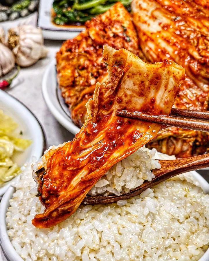 맛있어서 줄서는 전라도 배추 겉절이 김치 1kg 맛김치 주문 : 광주 김치하우스