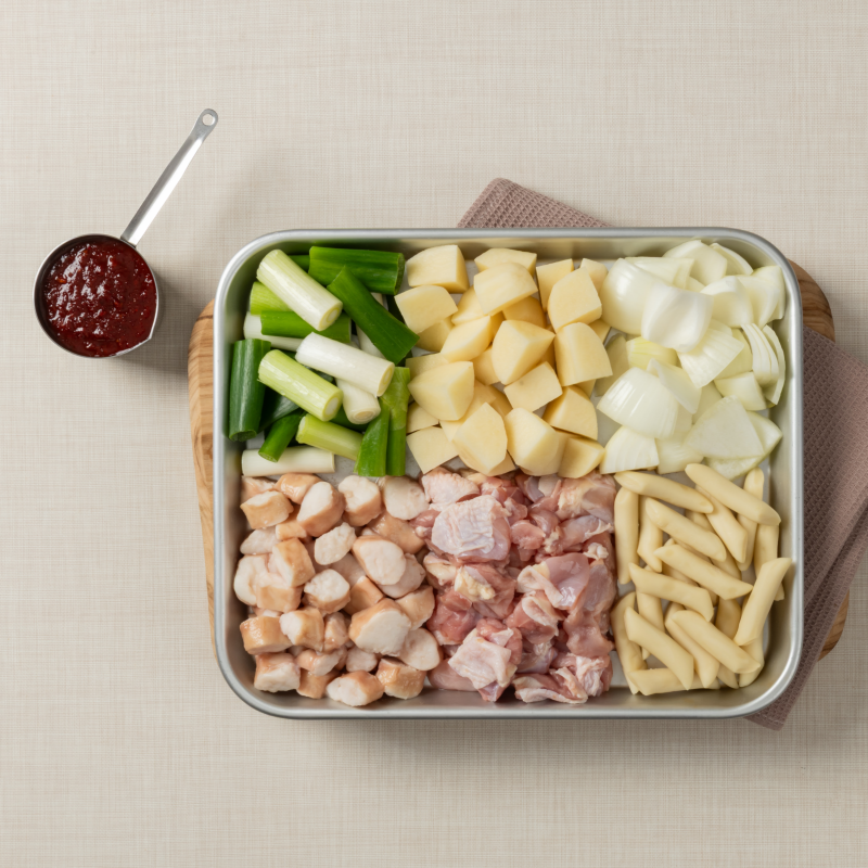 프로즌 곱폭탄 곱도리탕 1+1 670g+670g (리뉴얼) : 프로즌