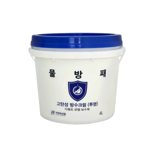 거머리 산업 물방패 고탄성 방수크림 다용도 균열 보수제 크랙 보수제 1액형 4L : 다이마트 페인트쇼핑몰