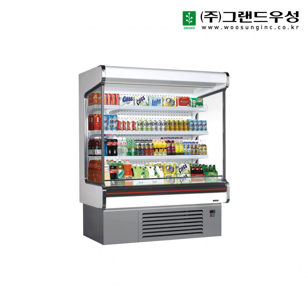 그랜드우성 오픈쇼케이스 오픈다단 청과 야채 낙농 음료용 5자 내치형 GWO-MFA15DA : minomall