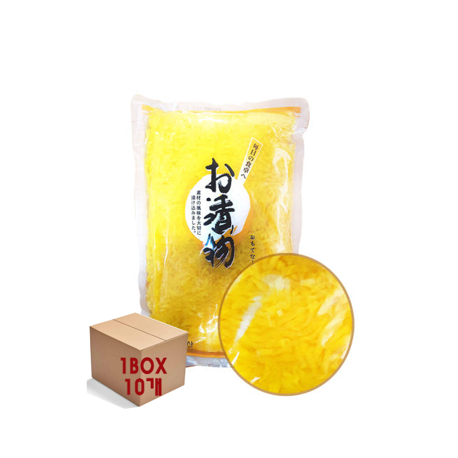 [동경] 단무지(채)1kg X 10개 : 티엔상사
