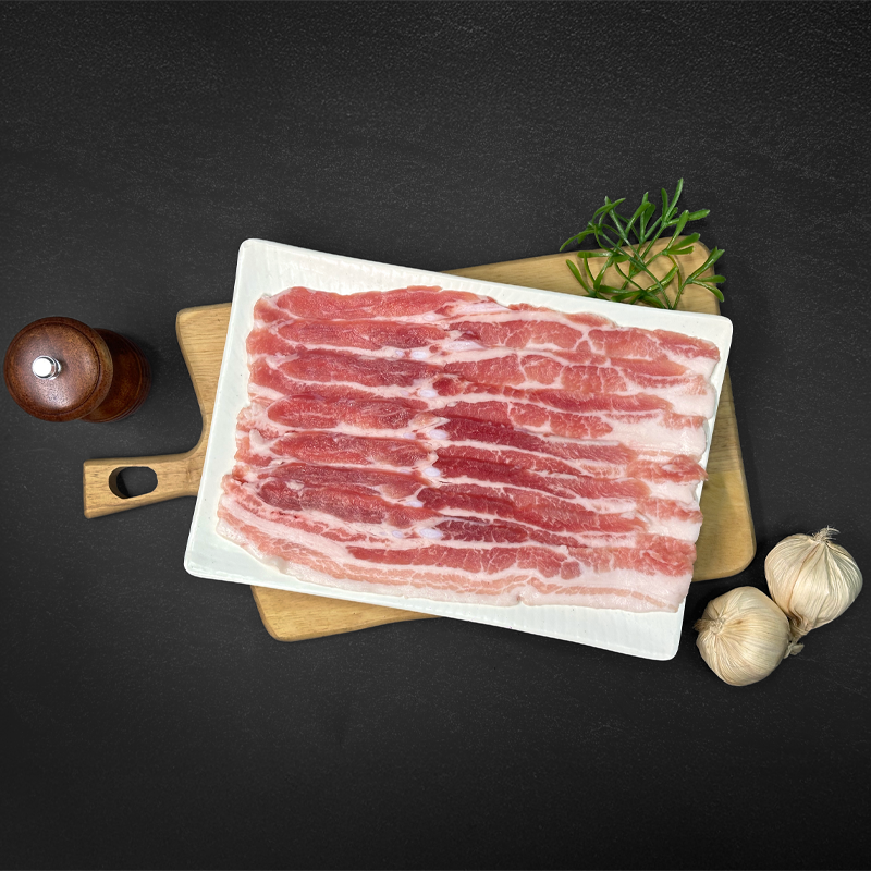 화정미트 삼겹살 200g 통삼겹 블록 대패 옛날삼겹살 보쌈용 수육용 구이용 돼지고기 냉동 : 화정미트