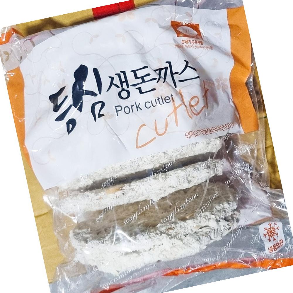 송림 등심돈까스 1.5k X4 식자재 : 모두와 식자재마트
