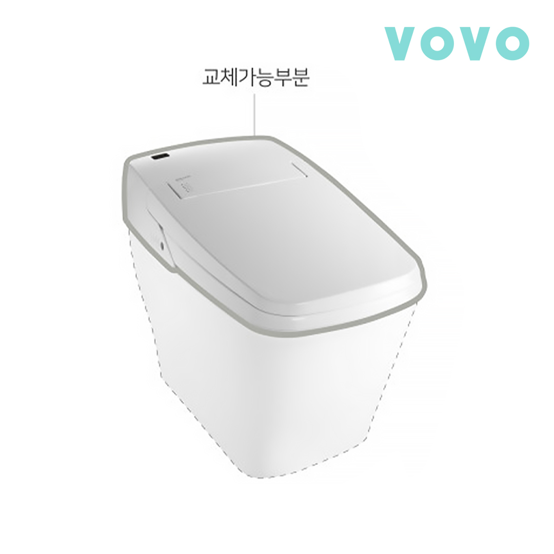보보 TCB-070S 상부 단품 일체형 비데 자동 물내림 (유로젠 호환 가능) : 모두바스