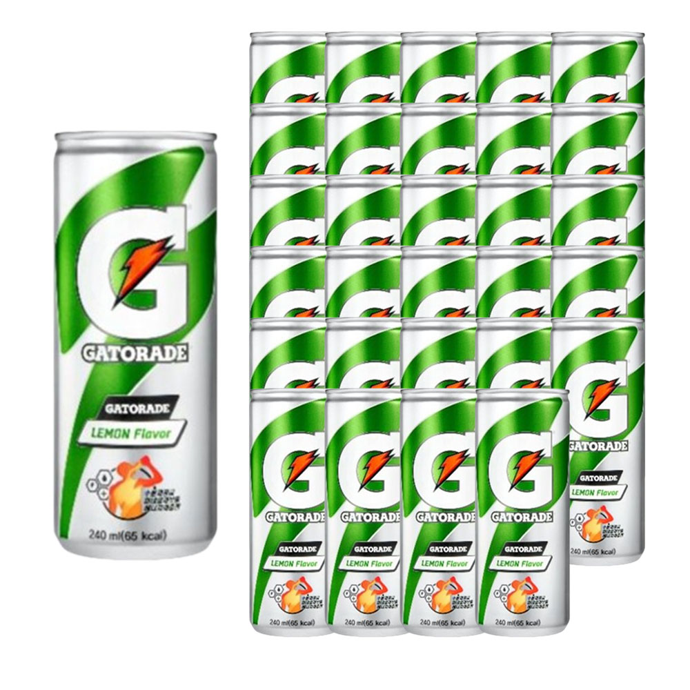 게토레이 레몬 240ml 30can 이온음료수 : 부산종합유통