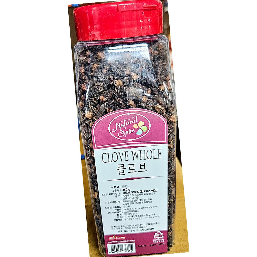 클로브 신영상회 홀 정향 350g 업소용 식자재 : 복된 마트