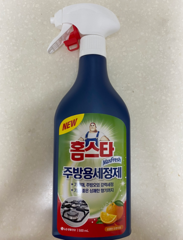 엘지생활건강 홈스타 주방용 세정제 500ml : 주식회사 도매창고