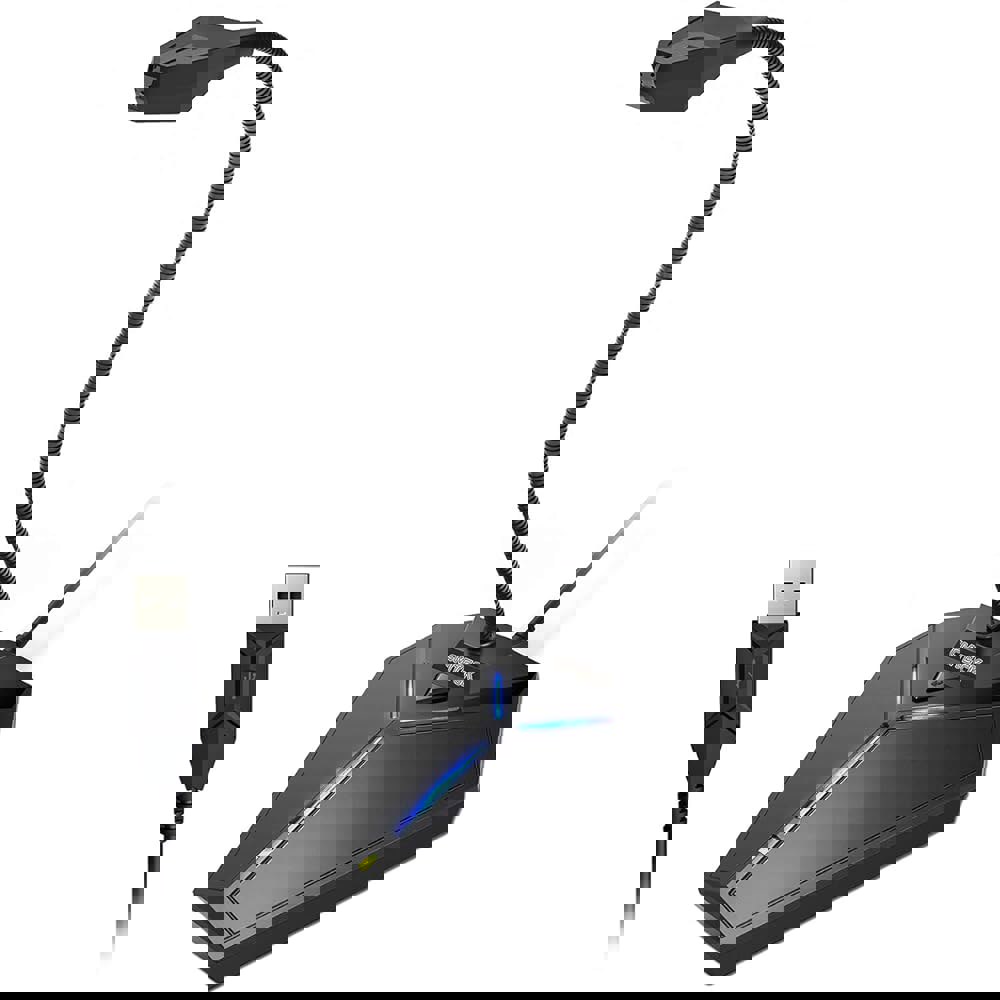 CMTECK USB 컴퓨터 마이크, PC 및 노트북용 전방향 데스크탑 마이크 플러그 앤 플레이, 360도 조절 가능한 구스넥, LED 표시등이 있는 음소거... 
