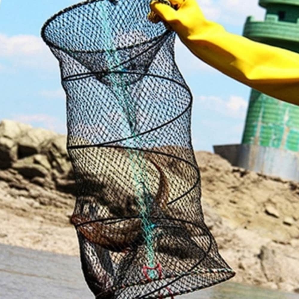 통발 대형 접이식 장어 미꾸라지 새우 : 옐로우리듬