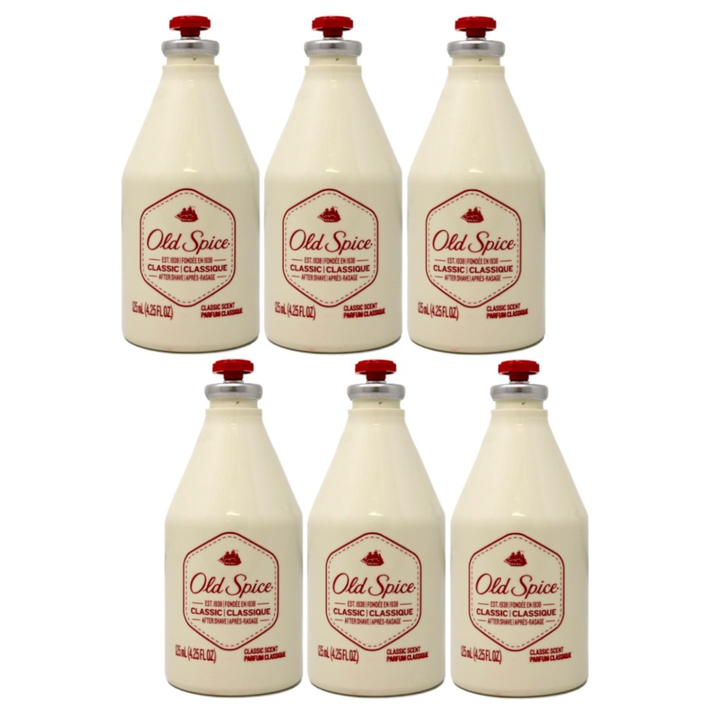 Old Spice 올드스파이스 남성 애프터셰이브 클래식 125ml x 6팩 : 뚜르마켓
