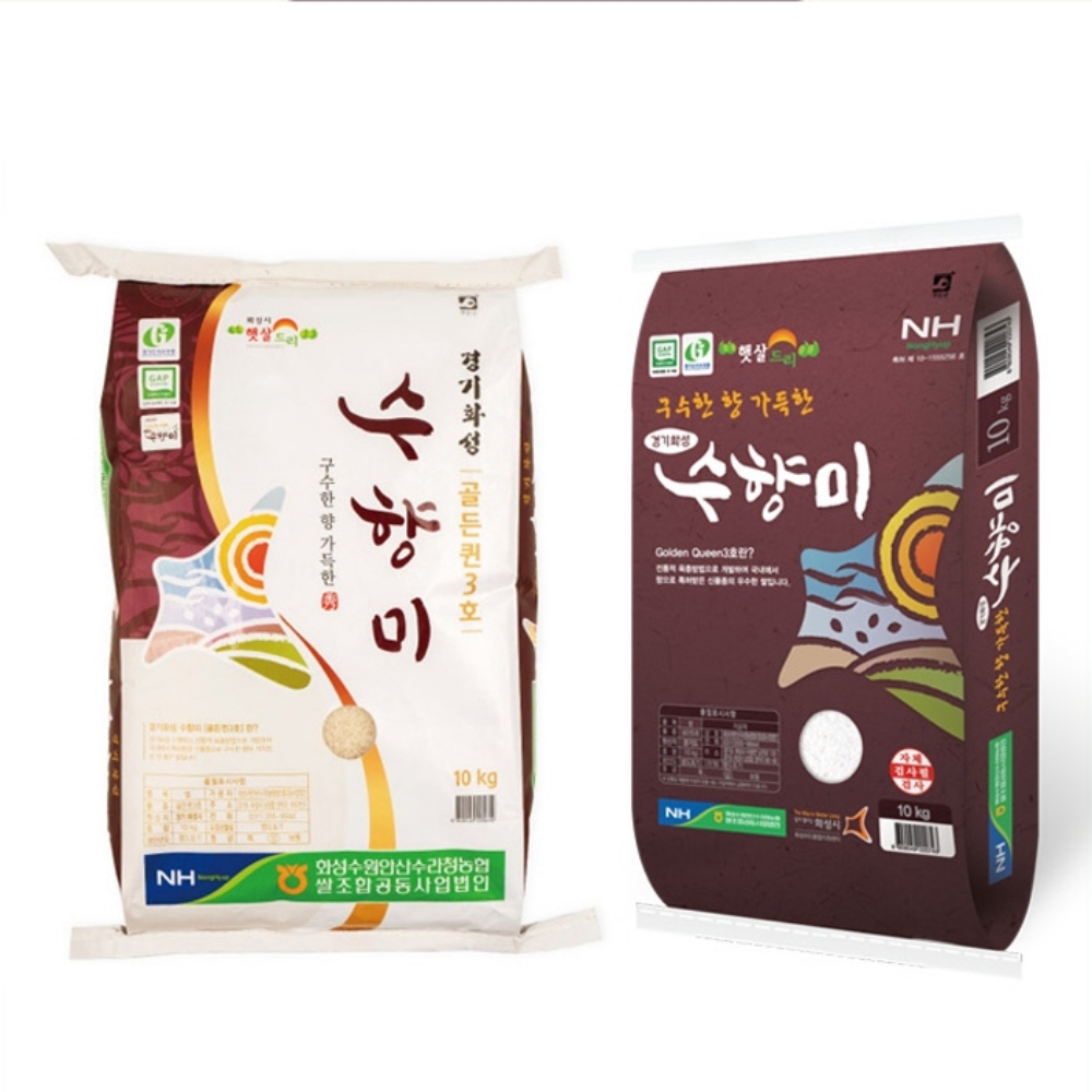 향미쌀 수향미골든퀸 3호 골드퀸 수미향 상등급 향기나는 10kg, 1개 : 와이즈펀펀