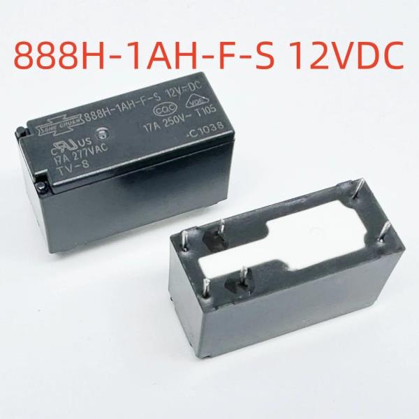 릴레이 6 핀 888H-1AH-F-S 12VDC 115FA6-17A : 폼글플레인