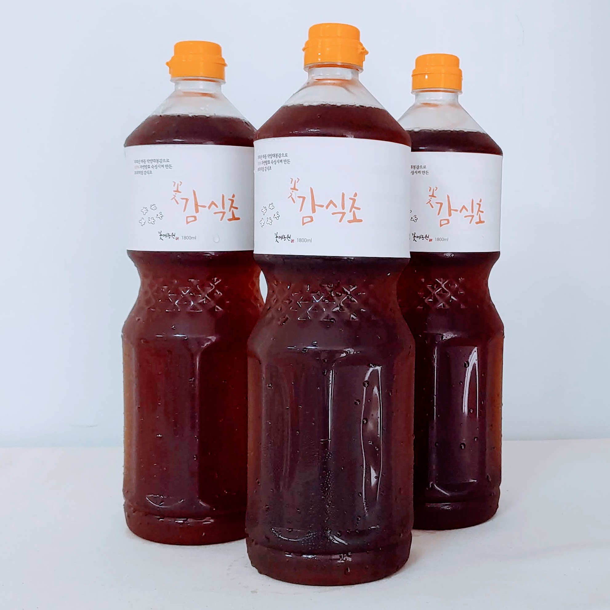 5년숙성 100% 자연발효 프리미엄 감식초 1.8 리터(2병이상 1만원 할인) : 올림 OLLIM