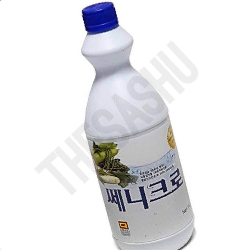 야채세척제 1L 세균제거 탈취제 식품 살균소독제 주방 과일세척제 : 가사슈