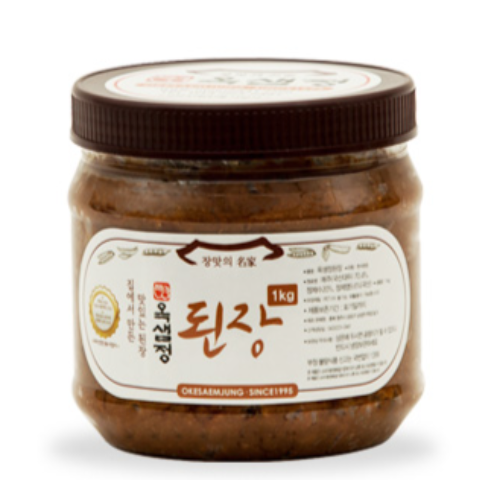 옥샘정 된장 1kg 국산콩 100% 국산 토종 전통 장맛 : 더블유와이제이