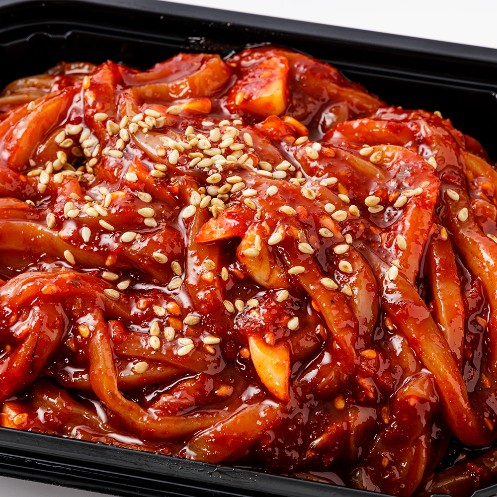 [서울시 일부 배달] 오징어젓갈 200g [수유재래 믿음반찬] : 동네시장 장보기