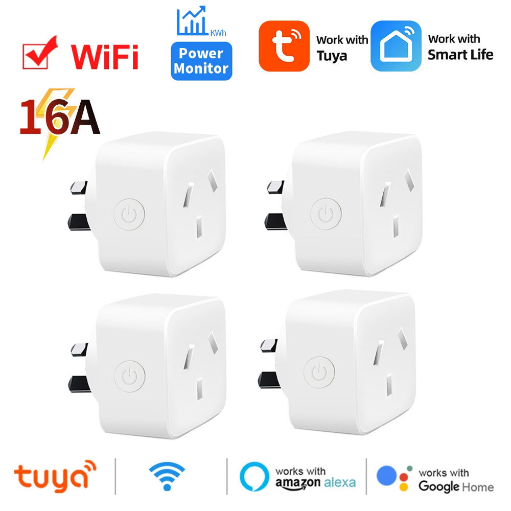 오네이 모니터링 POWER LOGIC ALEXA 콘센트 소켓 스마트 GOOGLE 플러그 WIFI TUYA 라이프 제어 음성 타이머 기능 AU 에너지... 
