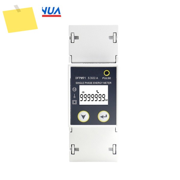 AC 220V 단상 다기능 스마트 에너지 미터 RS485MODBUS 통신 전자 와트시 : 백두물산