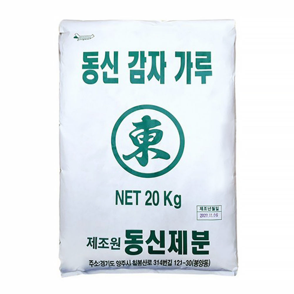 [제주만배송]동신 감자전분 20kg 순달푸드 제주무료배송 : 제주 순달푸드