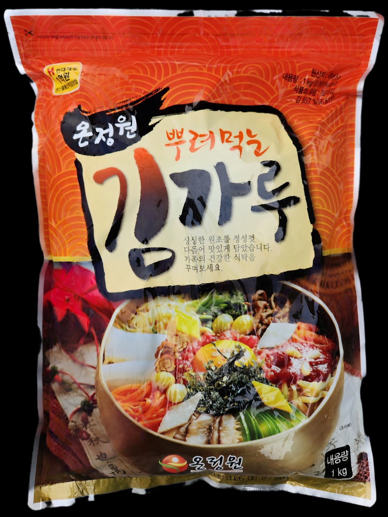 온정원 뿌려먹는 김가루 1kg 1박스 5봉지 조미김가루 대용량 업소용 식당식자재용 도매가 : 명식품본사