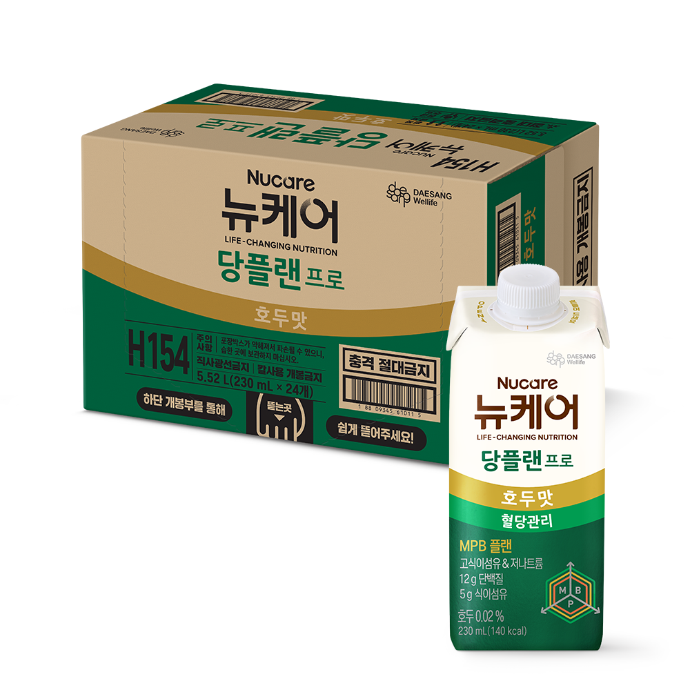 대상웰라이프 뉴케어 당플랜 프로 호두맛 MPB 설계 230 mL 24팩 균형영양식 : 대상웰라이프 본사쇼핑몰