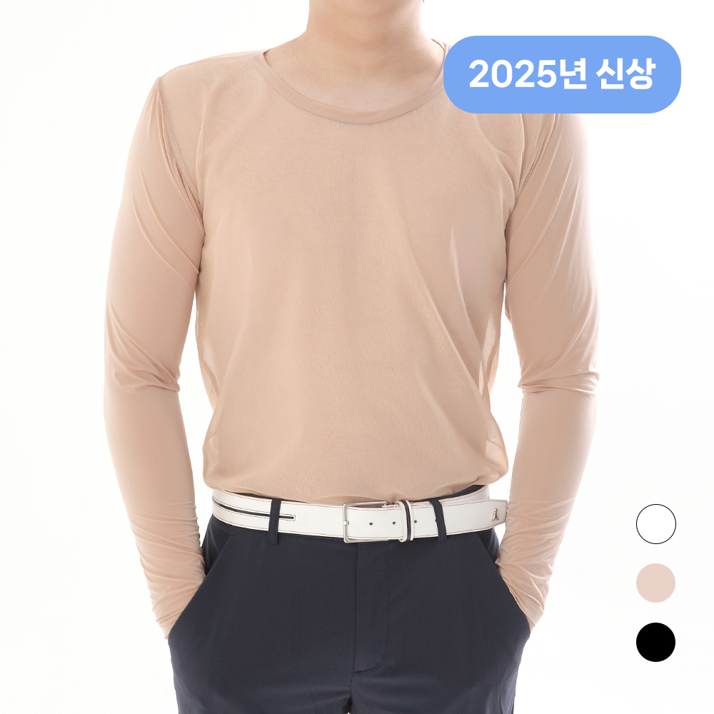 남성 골프 이너웨어 냉감 쿨 티셔츠 UV차단 남성골프웨어 : 렘플리