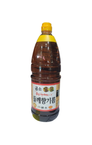 고향식품 들깨향기름 1.8L : 곰소식자재
