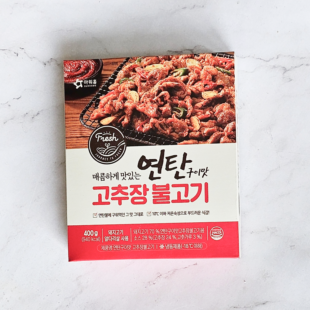 연탄구이맛 고추장 불고기 400g 고추장 제육볶음 : 행복한 자연