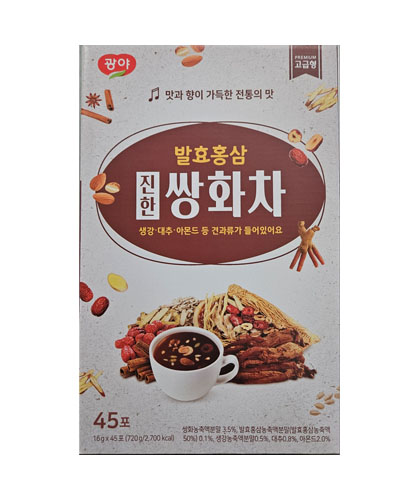 광야 발효홍삼 진한 쌍화차 45T : 차언니