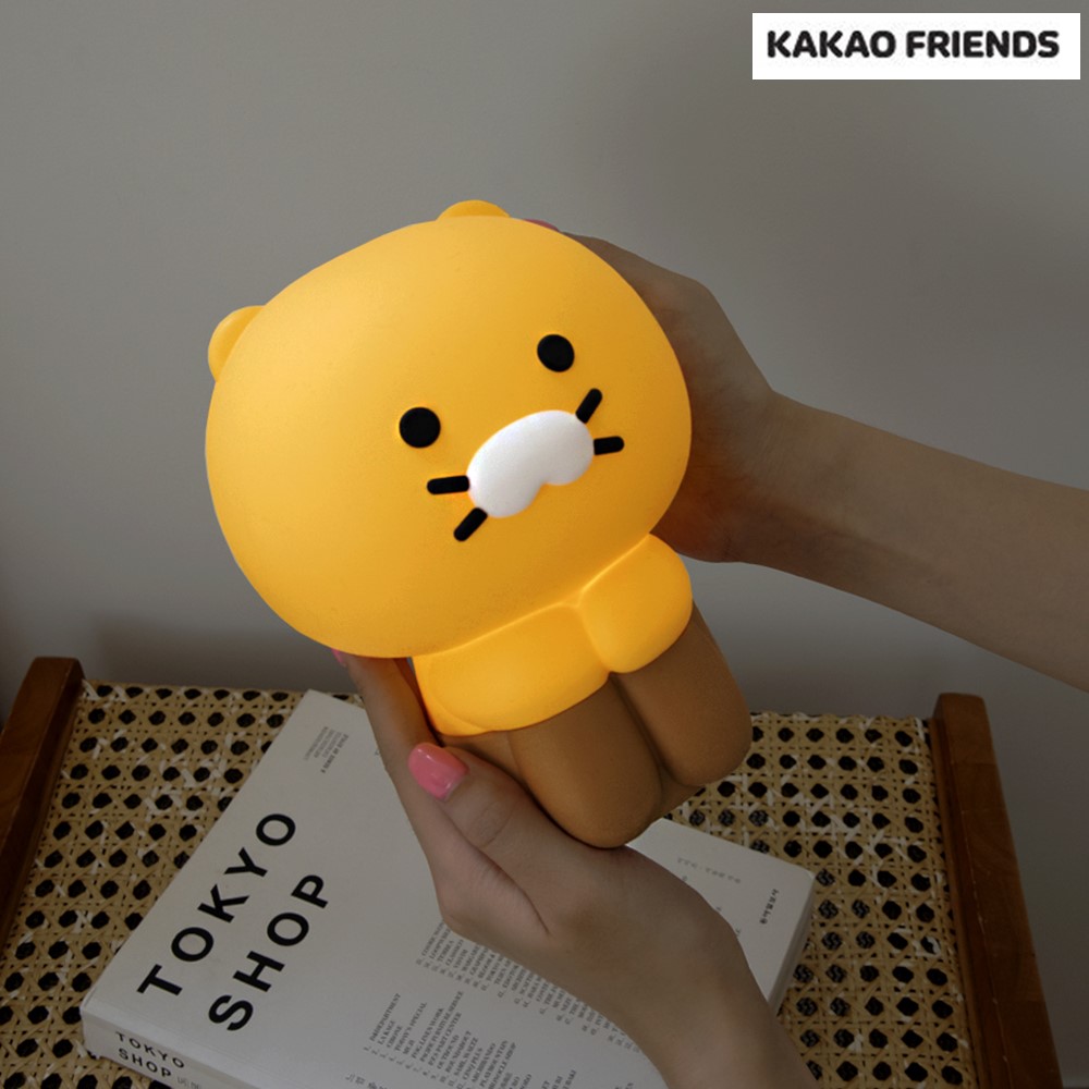 카카오 춘식이 무드등 실내등 실리콘터치 수면등 : 단골마을