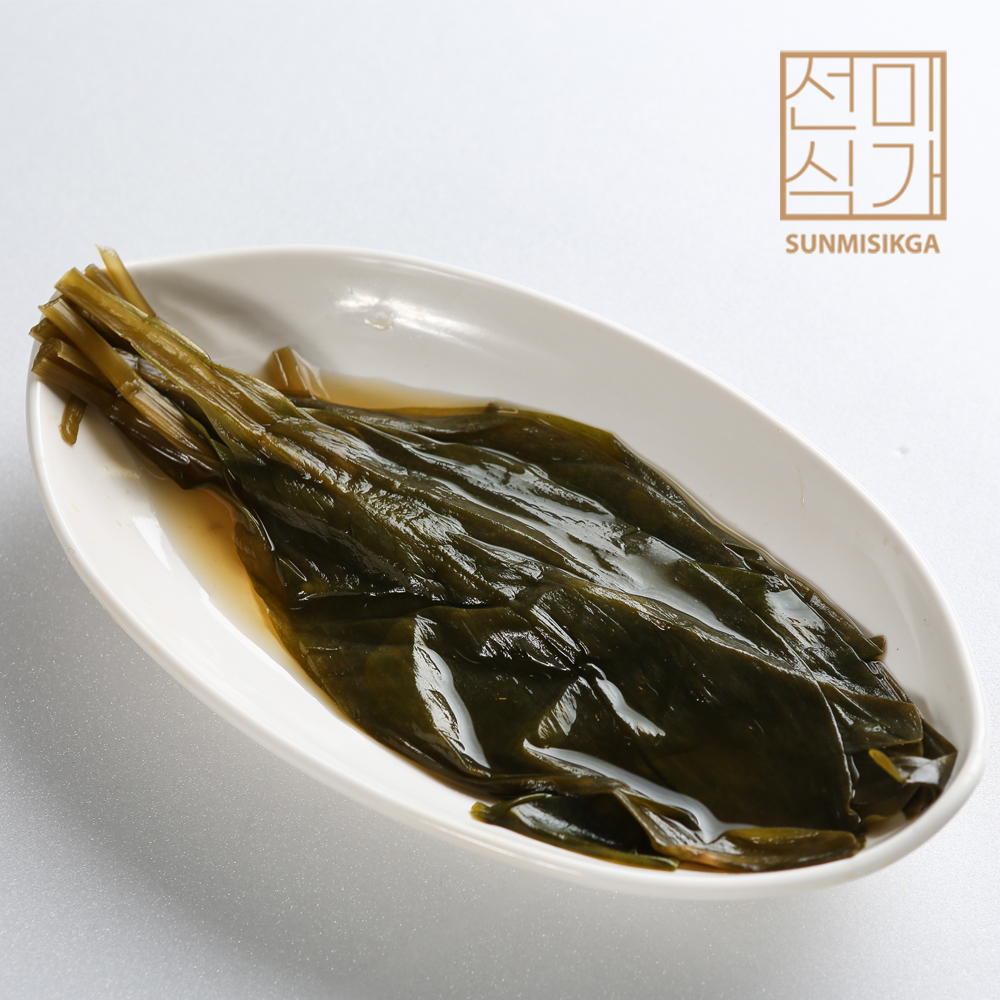 선미식가 밥도둑 명이나물 절임 장아찌 밑반찬 반찬 1kg : 선미식가