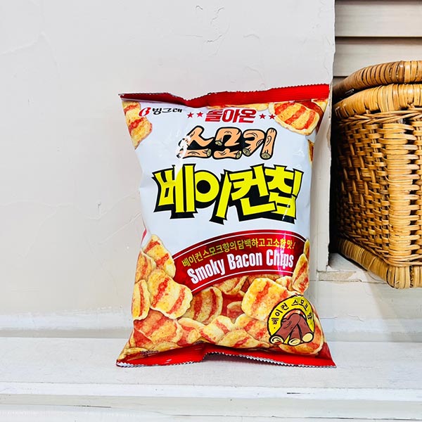 사안 사안 빙그레 베이컨칩 스모크향 70g : 사안2407