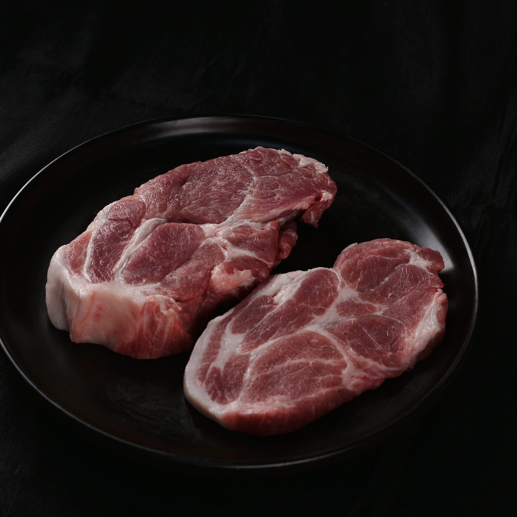 국내산 돼지 삼겹살 500g 목살 500g 캠핑용 바베큐 고기 세트 : 정성고깃간