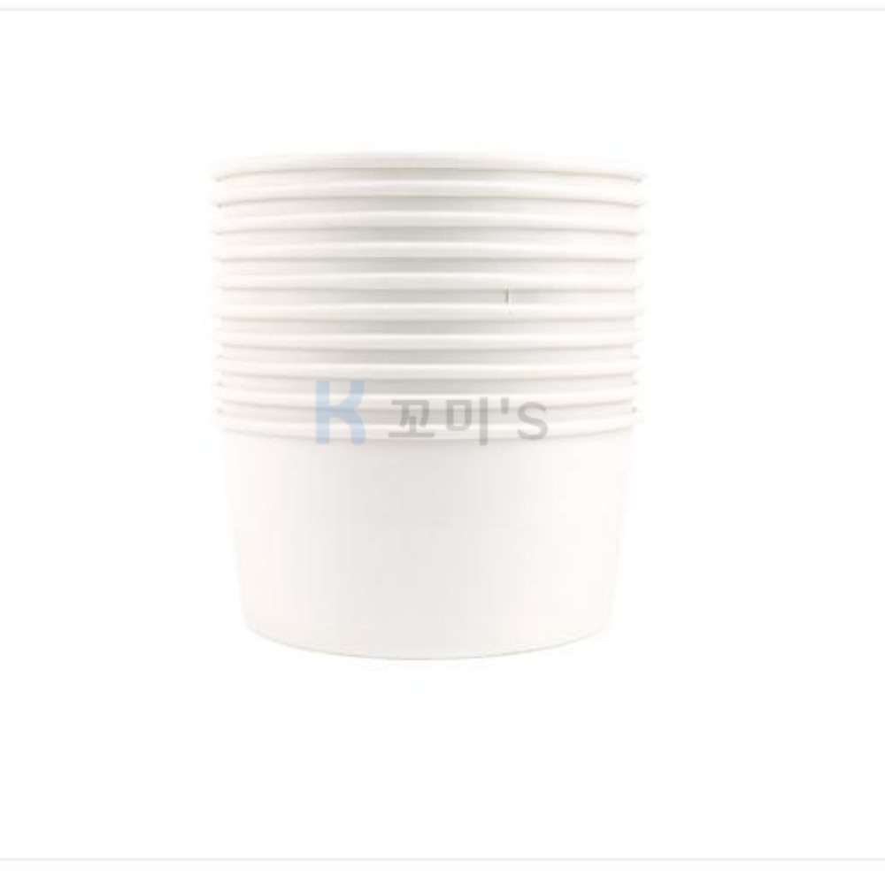 꼬미s 분식용기 520ml 일회용기 일회용종이용기 : 천억샵몰