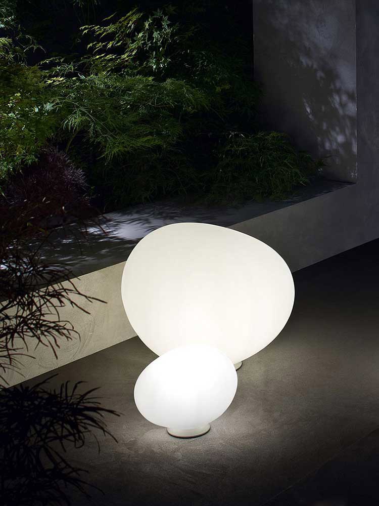 조약돌조명 무드등 LED 스톤조명 공룡알 정원 조경 카페 미니 13cm : 믓찌네6