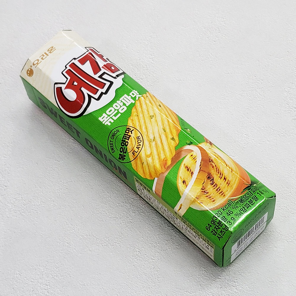 [과자먹깨비] 오리온 예감 볶은양파맛 64g : 나의굿파트너 노모어