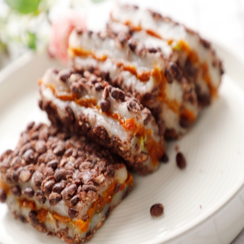 수제떡 호박고지 시루떡 2kg (1kg 내 10-13봉 내외) : HCN