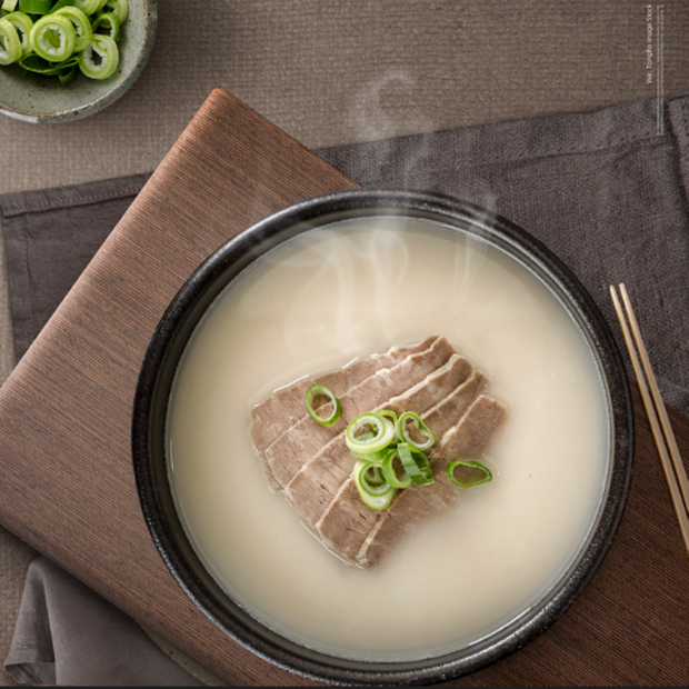 대디 한우곰탕 사골육수 양지고기 포함 정태우 대디푸드 진하고 담백한 맛, 500g, 5개 : 엘 이레