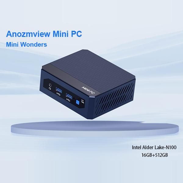 SOYO M4 PLUS 휴대용 8+256GB 미니 데스크탑 PC 컴퓨터 N150 : 비스브레인
