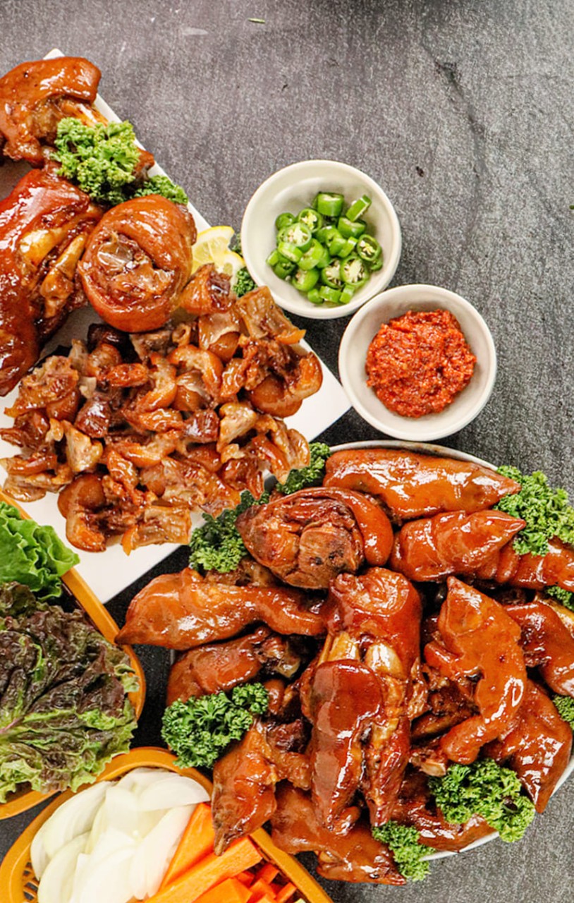 한방 미니오돌족발300g : 해풍수산 스토어
