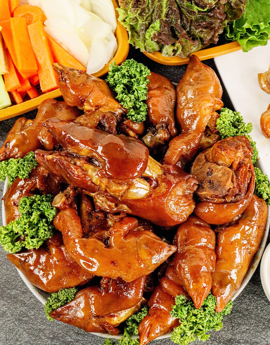 한방 미니오돌족발300g : 해풍수산 스토어