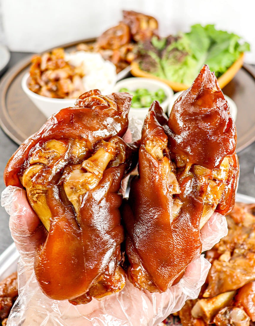 한방 미니오돌족발300g : 해풍수산 스토어